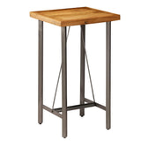 Bar Table Solid Reclaimed Teak 60x60x107 cm 245803