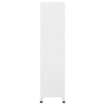 Locker Cabinet with 12 Compartments 90x45x180 cm 244476