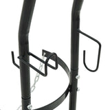Hand Trolley Black and Red 49 x 49 x 101 cm Steel 4019017