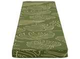 2-Piece Bench Cushions VUGHT 2 pcs 100% Polyester Leaf Design 950923