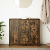 Sideboard Smoked Oak 85x34x76 cm Engineered Wood 861629