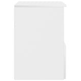 Bathroom Cabinet High Gloss White 30 x 44.5 x 50 cm 890506