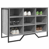 Shoe Cabinet Grey Sonoma 90x38x61.5 cm Engineered Wood 848647