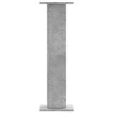 Speaker Stands 2 pcs Concrete Grey 30x30x95 cm Engineered Wood 852675