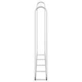 Firewood Rack Wire 250x25x150 cm Galvanised steel 4100706
