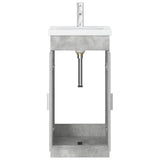 Bathroom Vanity with Sink Concrete Grey 42 x 40 x 84.5 cm 890675