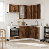 Kitchen Unit LUCCA 8 pcs Old Wood Engineered Wood 3438399
