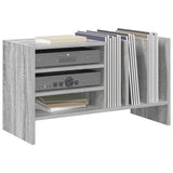 Record Cabinet Grey Sonoma 78.5 x 35 x 45 cm Engineered Wood 891077