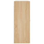 Wall Mounted Cabinets 2 pcs Sonoma Oak Engineered Wood 3197924