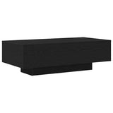 Coffee Table Black Oak 100 x 49.5 x 31 cm Engineered Wood 862573