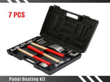 7x Auto Body Repair Tool Kit Craft Panel Beating Hammer and Dolly Set Hammer 43589312