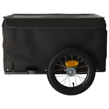 Bike Trailer Black 30 kg Iron 94080