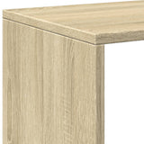 Room Divider Bookcase Sonoma Oak 67x25x161.5 cm Engineered Wood 858077