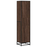 Book Cabinet Brown Oak 40x35x170.5 cm Engineered Wood 849143