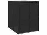Box Garbage Bin Box Black 65 x 80 x 115 cm Polyethylene 42008240