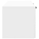 Wall-Mounted TV Cabinet High Gloss White 59.5 x 31 x 30 cm 898709