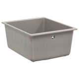 Sink Grey 370 x 460 mm 80% Quartz and 20% Resin 42028417