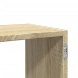 Wall Shelf Sonoma Oak 100x25x50 cm Engineered Wood 853274