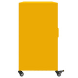 Sideboard Mustard Yellow 100.5x39x72 cm Steel 846683