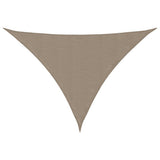 Sunshade Sail Oxford Fabric Triangular 5x5x6 m Taupe 135458
