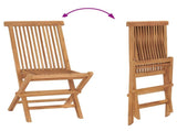 Garden Dining Set 3 pcs Brown Solid Acacia Wood 3385963