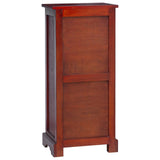 Chest of Drawers Brown 45 x 35 x 100.5 cm Solid Mahogany Wood 42009934