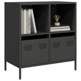 Sideboard Black 68x39x73.5 cm Cold-rolled Steel 851358