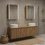 Bathroom Cabinet Set 5 pcs Artisan Oak Engineered Wood 3406574