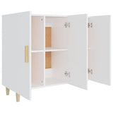 Sideboard White 90x34x80 cm Engineered Wood 812492