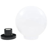 LED Bowl Lamps 4 pcs Spherical 25 cm PMMA 277142