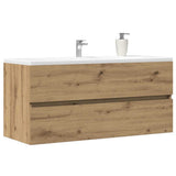 Sink Cabinet Artisan Oak 100x38.5x45 cm Engineered Wood 856253