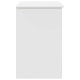 Desk with Drawer White 90 x 49 x 75 cm Engineered Wood 869266