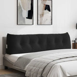 Back Pillow Black 180 x 24 x 50 cm Velvet 42014580