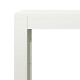Firewood Rack White 100x40x80 cm Steel 850976