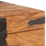 Chest 40x40x40 cm Solid Acacia Wood 289639