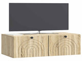 Wall-Mounted TV Cabinet Sonoma Oak 78.5 x 41 x 30 cm 898177