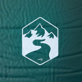 Self Inflating Camping Mattress with Pillow 1-Person Green 4007136