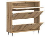 Shoe Cabinet HAARLEM 78 x 24 x 103 cm Engineered Wood 896884
