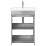 Bathroom Furniture Set Concrete Grey 61 x 40 x 84.5 cm 3404277