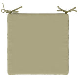 Seat Cushions SOEST 4 pcs 100% Polyester Light Green 944557