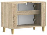 Bathroom Sink Cabinet ARNHEM Sonoma Oak 59.5 x 31.5x 59 cm 896567