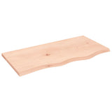 Bathroom Countertop 80x40x2 cm Untreated Solid Wood 3156020