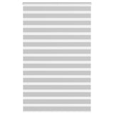 Zebra Blind Light Grey 145x230 cm Fabric Width 140.9 cm Polyester 4014504