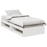 Day Bed without Mattress White 80x200 cm Solid Wood Pine 859245