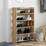 ZNTS Shoe Rack Artisan Oak 60x25x100 cm Engineered Wood 859877