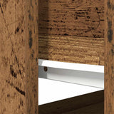Console Table with Drawers Old Wood 85.5x38.5x74.5 cm 861398