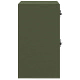 File Cabinet Olive Green 45.5 x 42 x 74.5 cm Cold-Rolled Steel 891614