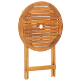 ZNTS 3 Piece Bistro Set Black Polypropylene and Solid Wood 3281745