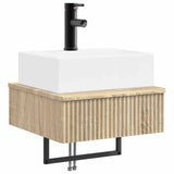 Wall-Mounted Wash Basin Sonoma Oak 40 x 41 x 39 cm 890200