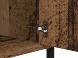 Bedside Cabinet 2 pcs Old Wood 40 x 42 x 60 cm Engineered Wood 881833